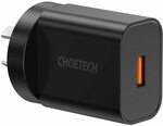 CHOETECH Quick Charge 3.0 Wall Charger $11.89 + Delivery ($0 with Prime / $39 Spend) @ Amazon AU