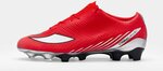 Concave Volt + TechStitch Firm Ground Football Boots - Red/Silver - Sale $59.99 + $9.95 Shipping @ Concave