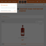 [WA] Martell VSOP Red Barrell Cognac 700mL $66.50 ($59.85 via App) @ BWS Carramar