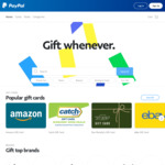 10% off The Card Network Gift Cards (adidas, Nike, Foot Locker Gift + More) on PayPal Digital Gifts