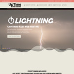 Lifetime 50% off Lightning Fast Australian Web Hosting from $4.48/M @ Uptime Web Hosting