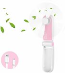 30% off Mini Handheld Fan Portable Pocket Fan Pink $9.09 (Was $12.99) + Delivery ($0 with Prime/ $39 Spend) @ Seyarlh Amazon