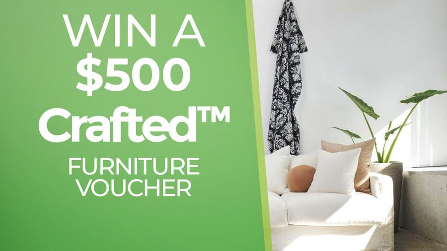 Win a 500 Crafted Furniture Voucher from Seven Network OzBargain