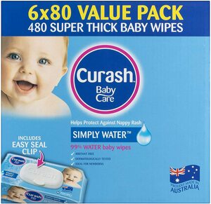 curash baby water wipes