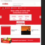 [WA, SA] $20 off $200 Spend @ Coles Online