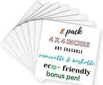 Reusable Whiteboard Stickers 8 Pack $23.16 (RRP $30.87) + Delivery ($0 Prime/ $39 Spend) @ Digitalhubforsmallbusiness Amazon AU