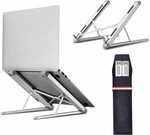 Laptop Stand, Tendak Adjustable Stand (Sliver) $19.99 + Delivery ($0 with Prime/ $39 Spend) @ Tendak Direct via Amazon AU