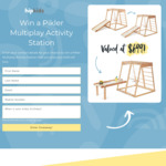 Win a Pikler Multiplay Activity Station Worth $699.99 from Hipkids