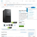 Dell XPS 8940 Desktop i5-11400, 8GB RAM, 512GB SSD, GTX 1650 Super $909 Delivered @ Dell AU