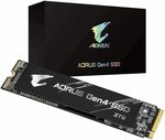 Gigabyte Aorus 2TB Gen4 5000MB/s M.2 SSD $365.49 Delivered @ Amazon AU
