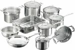 Scanpan Impact 10-Piece Stainless Steel Cookware Set $339 (RRP $1199) Delivered @ Amazon AU