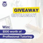 Win $500 Worth of Professional Tutoring from Your Personal Professor