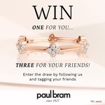 Win 4 Clover Rings for You and 3 Friends Worth $1,500ea from Paul Bram Custom Engagement Rings