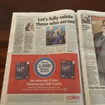 10% off $100 & $250 Mastercard Gift Cards ($4.50/$6.30 Activation Fee  Applies) @ Coles - OzBargain