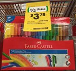50% off Faber-Castell Connector Pens: 20pk, Pastel & Neon 20pk, World Colours 20pk $3.75 in-Store @ Woolworths