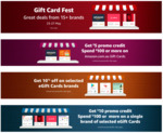 $5 Amazon Credit on $100 Amazon Gift Card Purchase (Also $10 Credit on Selected GCs / 10% off Selected GCs) @ Amazon AU
