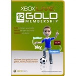 Xbox LIVE Gold 12 Months Membership Card Xbox 360 Only $45.99