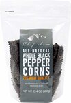 Chef's Choice Conventional Whole Black Pepper, 380g $7 + Delivery ($0 with Prime/ $39 Spend) @ Amazon AU
