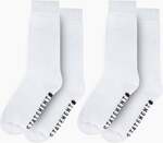 50% off Australian Made Essential White Bamboo Socks 2-Pack $14.95 + $9.50 Delivery ($0 with $49 Order) @ Statement Socks