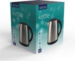 Adesso Stainless Steel Kettle 1.7L $20 (RRP $27) @ Woolworths