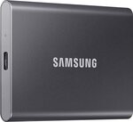 Samsung T7 SSD 2TB - USB 3.2 Gen.2 External SSD Titan Gray $297 Delivered @ Amazon AU
