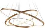 Dimmable Smart Indoor LED Pendant 3 Gold Rings $396 (Was $495) Delivered @ Lectory
