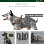 50% off All Hunter Harnesses & Free Delivery @ Harriet & Hudson