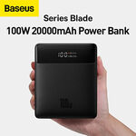 Baseus Blade USB PD 100W 20000mAh Power Bank $75.88 ($74.09 eBay Plus) Delivered @ Brownplaza eBay