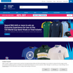 40% off ICC T20 World Cup Cricket Merchandise @ ICC Official Shop