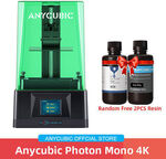 ANYCUBIC Photon Mono 4k + 2x Free Resin (Random Colour) $270.99 ($18.01 off) Delivered @ anycubic eBay