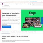 Bonus 12 Months of Kayo Basic on Telstra Home nbn Plans (from $80/Month for 25Mbps, New & Moving Services) @ Kayo via Telstra