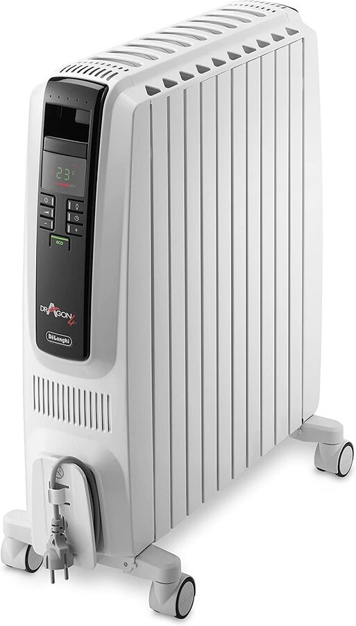 De Longhi Dragon 4 Portable Oil Column Heater 2400W TRD42400ET