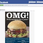 Free Burgers for a Year (Northcote, VIC) - First 100 People