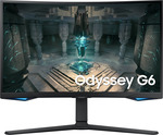 Samsung Odyssey G65B 240Hz Curved QHD Monitor 27" $674.10, 32" $764.10 (with 10% off Loyalty Voucher) Delivered @ Samsung