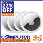 Apple AirTag 4 Pack MX542X/A $132 ($127.92 eBay Plus) Delivered @ Computer Alliance eBay