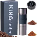 [Prime] KINGrinder K4 Iron Grey Manual Hand Coffee Grinder - $89.60 Delivered @ KINGrinder Amazon AU