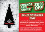 Footlocker Family and Friends 30% OFF