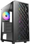 Azza Spectra 280B Mid Tower Tempered Glass ATX Case - Black $39 + Delivery ($0 Click and Collect) @ Umart