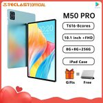 Teclast M50 Pro (10.1", Android 13, 8GB/256GB, T616, 4G) US$100.86 (~A$158.35) Shipped @ Factory Direct Collected AliExpress