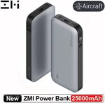 Xiaomi ZMI No.20 200W 25000mAh USB PD Power Bank QB826/China Ver: US$74.58 (~A$122.40) Delivered @ Xiao_mi Online via AliExpress