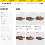 30% off Men's Shoes from $13.99, Boots from $20.99 + $5 Delivery ($0 C&C/ $80 Order) @ Connor