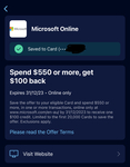 AmEx Statement Credit: Spend $550, Get $100 Back at Microsoft Store Online (E.g. Xbox Series X $699, Bundles from $709)