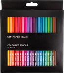 Paper Crane 48 Coloured Pencils $2.5 + Delivery ($0 C&C/ In Store/ OnePass/ $60 Order) @ Target