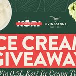 Win 1 of 3 0.5L Kori Ice Cream Tubs from Livingstone Melbourne [VIC]