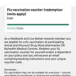 Free Flu Vaccination Voucher with Medibank Live Better
