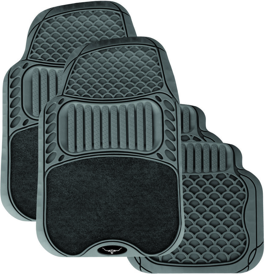 [eBay Plus] R.M.Williams Longhorns Car Floor Mats Carpet (Set of 4) 42