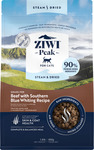 Ziwi Peak Steam & Dried Grass-Fed Beef with Southern Blue Whiting Dry Cat Food 2.2kg $120 + Delivery ($0 C&C/ Metro) @ Petstock