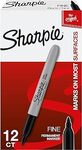 [Prime] Sharpie Permanent Markers Fine Point Black, 12 Count $9.64 (S&S $8.68) Delivered @ Amazon AU