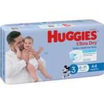 Huggies Ultra Dry Nappies: Sizes 3 to 6, 44- to 30-Pack $13 Each (Was $22) @ Woolworths