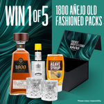 Win 1 of 5 Exclusive 1800 Añejo Old Fashioned Packs from 1800 Tequila